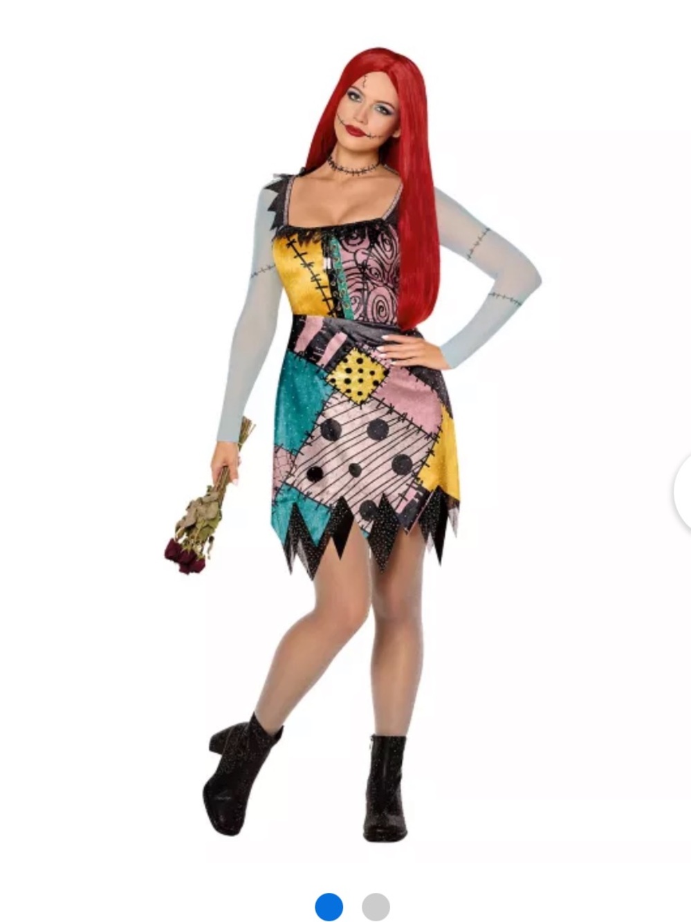 Adult Bling Sally Costume - The Nightmare Before Christmas